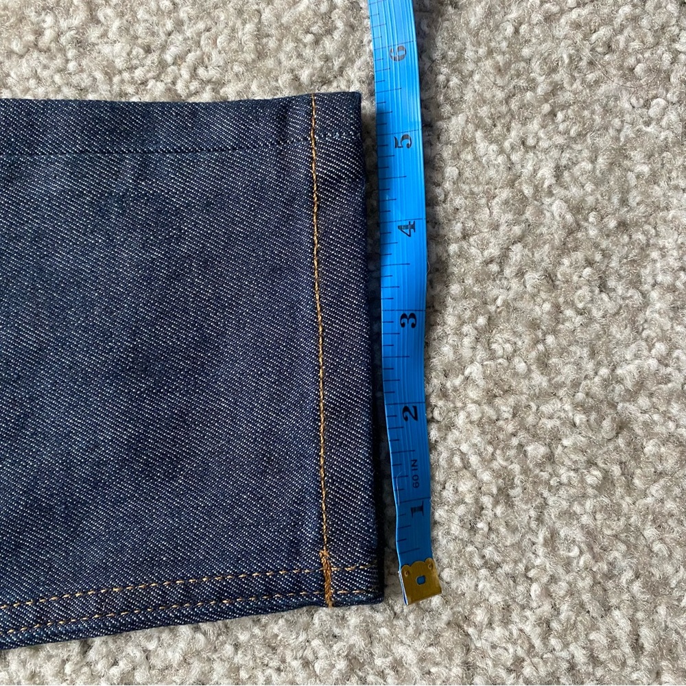 EVERLANE Midrise Dark Wash Skinny Jean - Picture 6 of 15